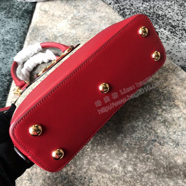 Gucci女包 古馳2020新款 Gucci手提肩背女包 621220pvc棕皮  gdj1144